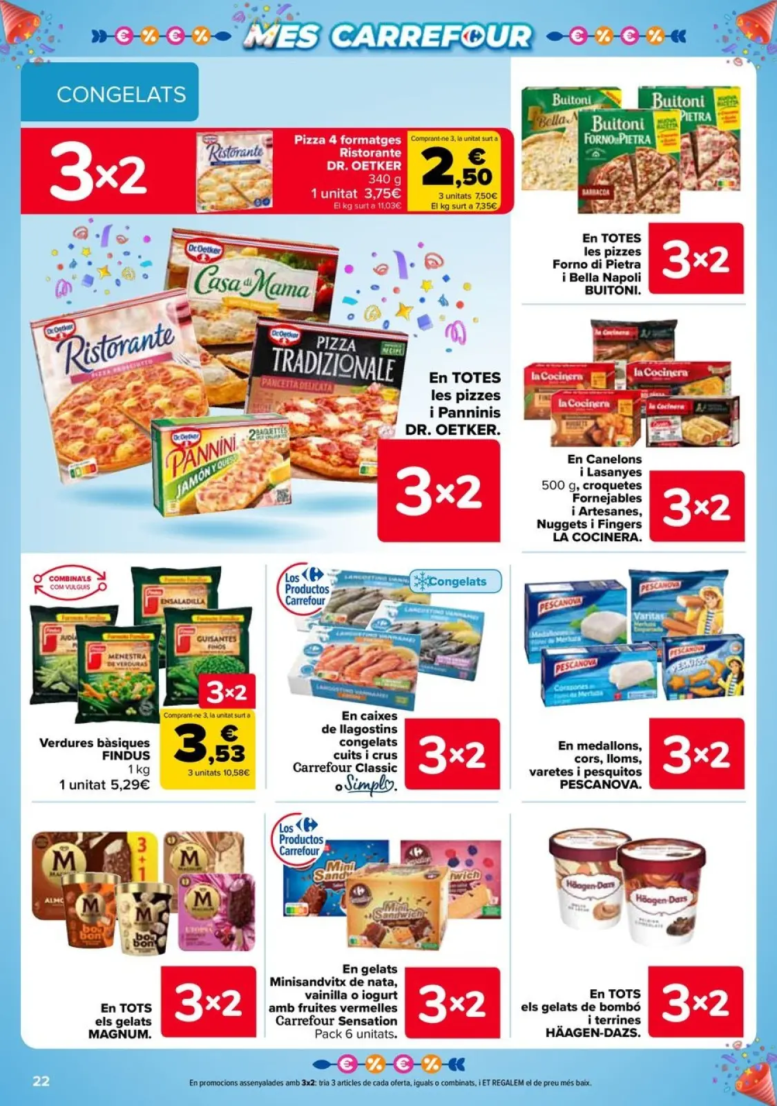 Página 22 en 3x2 + CHOLLOS Ofertas en Carrefour España