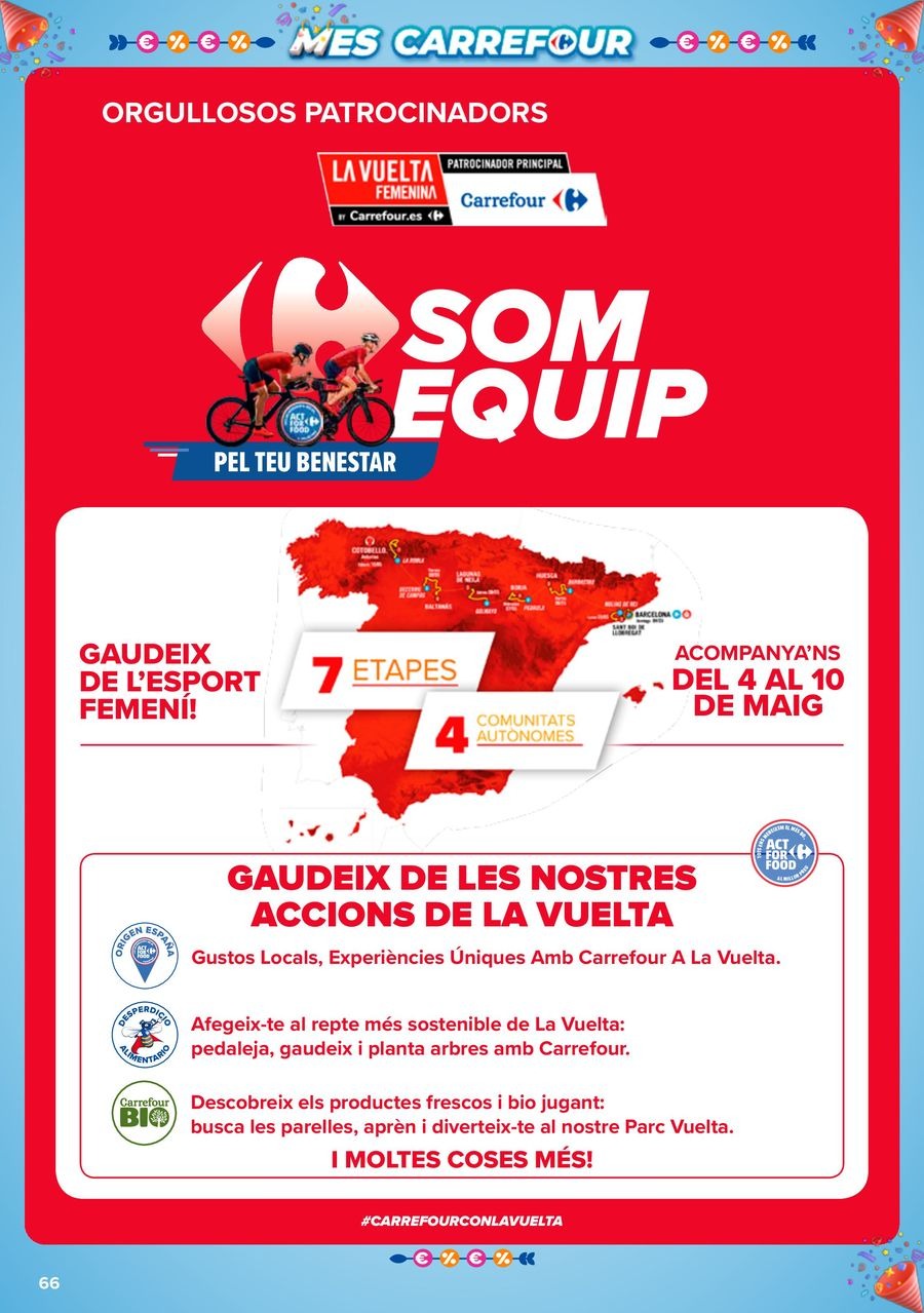 Carrefour Spain Offers from 22 April to 12 May 2025 3x2 + BARGAINS Offers