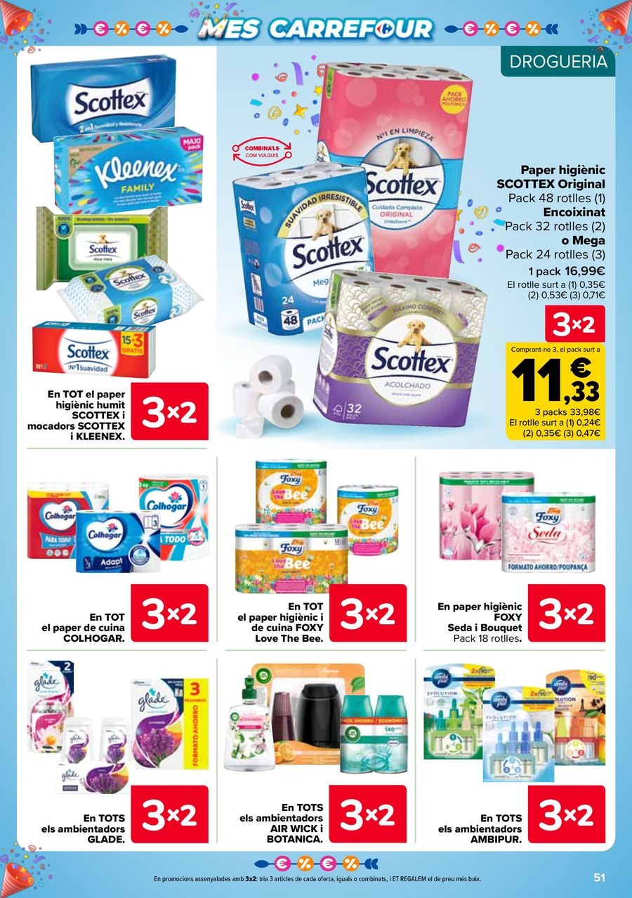 Carrefour Spain Offers from 22 April to 12 May 2025 3x2 + BARGAINS Offers