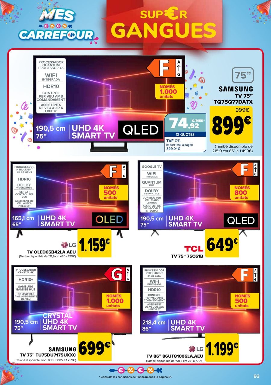 Carrefour Spain Offers from 22 April to 12 May 2025 3x2 + BARGAINS Offers