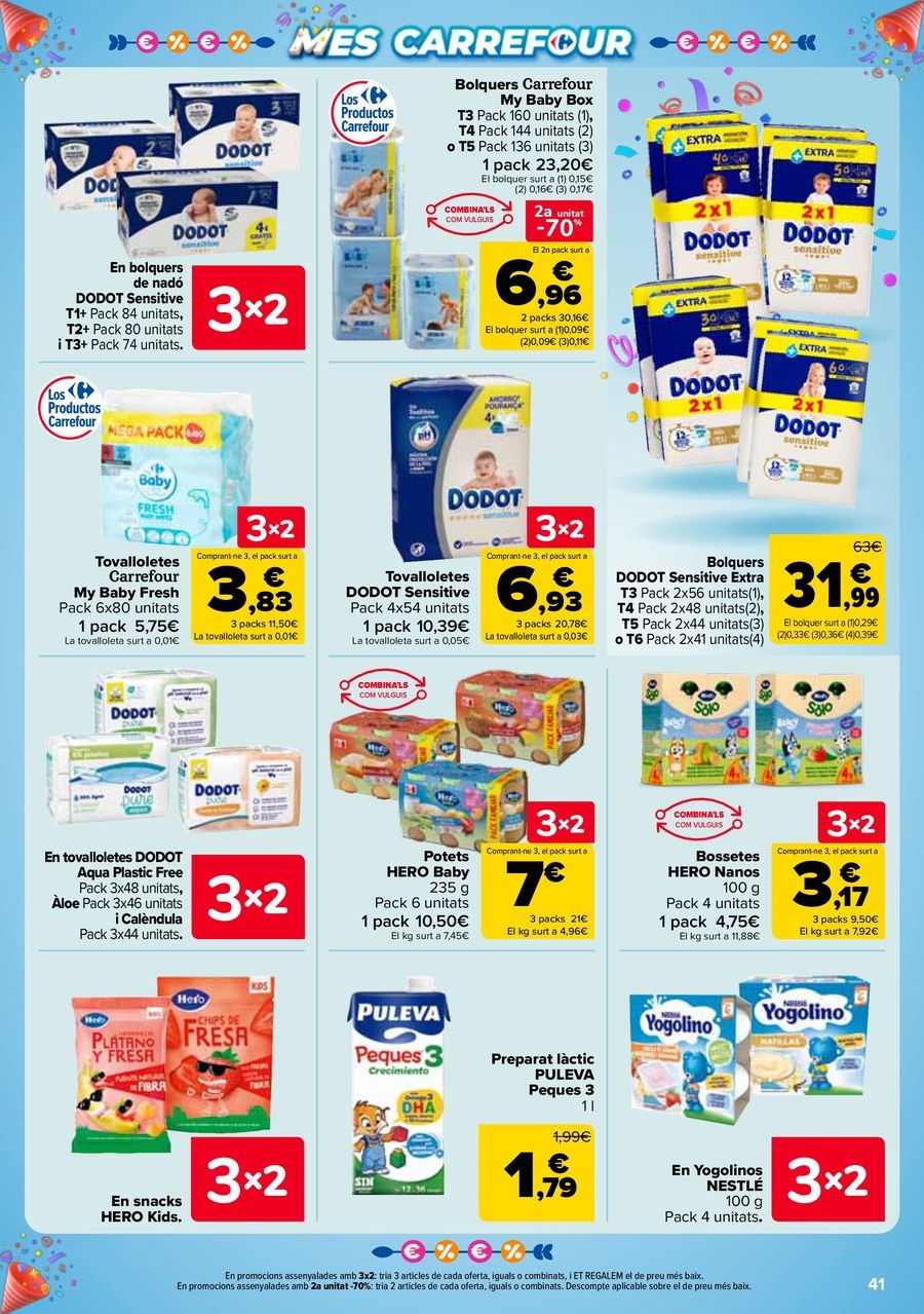 Carrefour Spain Offers from 22 April to 12 May 2025 3x2 + BARGAINS Offers
