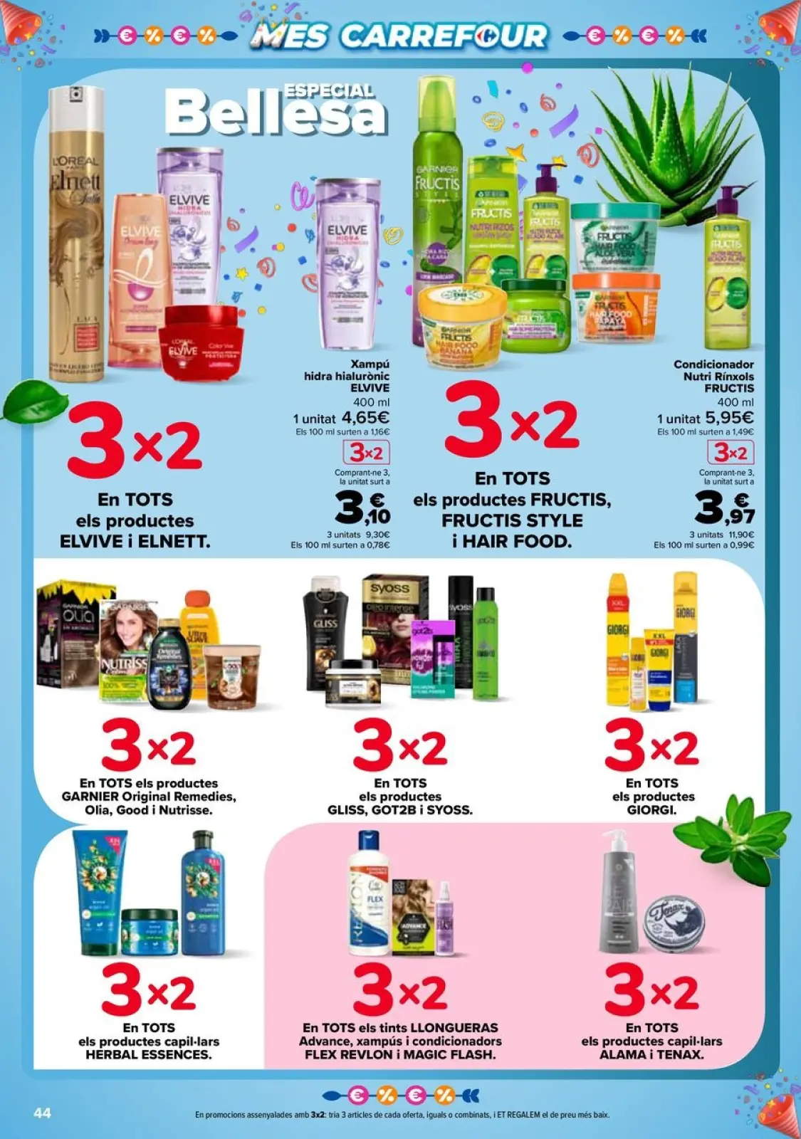 Página 44 en 3x2 + CHOLLOS Ofertas en Carrefour España