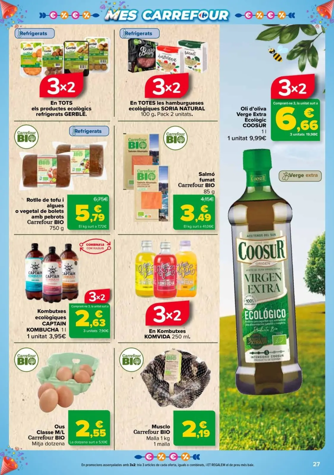 Página 27 en 3x2 + CHOLLOS Ofertas en Carrefour España