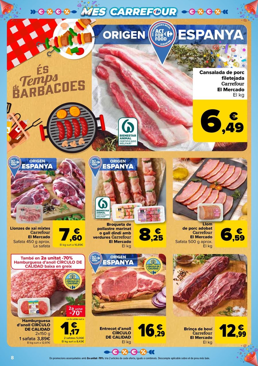 Carrefour Spain Offers from 22 April to 12 May 2025 3x2 + BARGAINS Offers