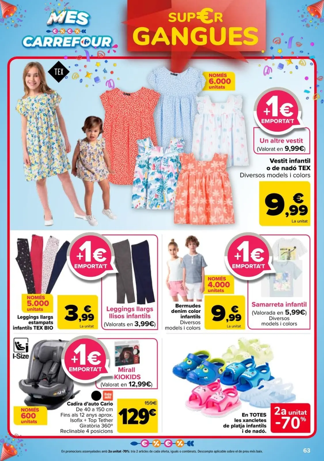 Página 63 en 3x2 + CHOLLOS Ofertas en Carrefour España