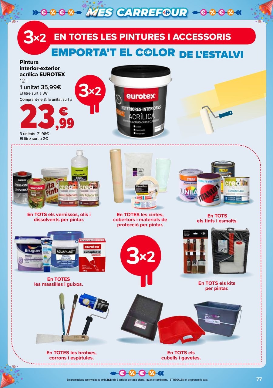 Carrefour Spain Offers from 22 April to 12 May 2025 3x2 + BARGAINS Offers