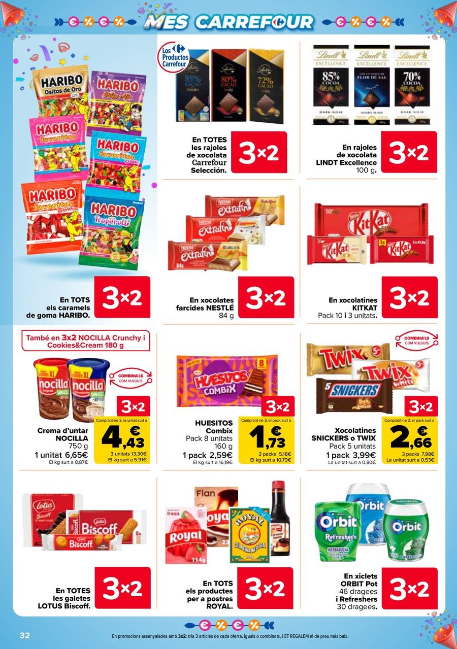 Carrefour Spain Offers from 22 April to 12 May 2025 3x2 + BARGAINS Offers
