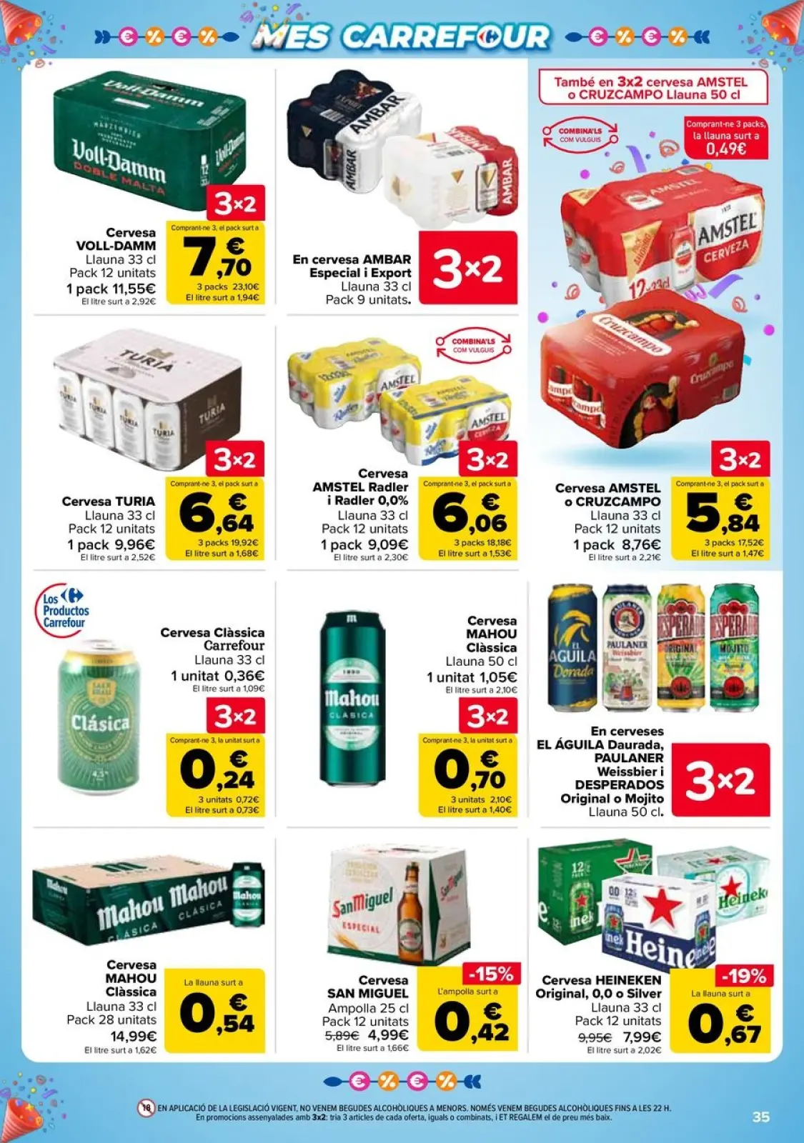 Página 35 en 3x2 + CHOLLOS Ofertas en Carrefour España