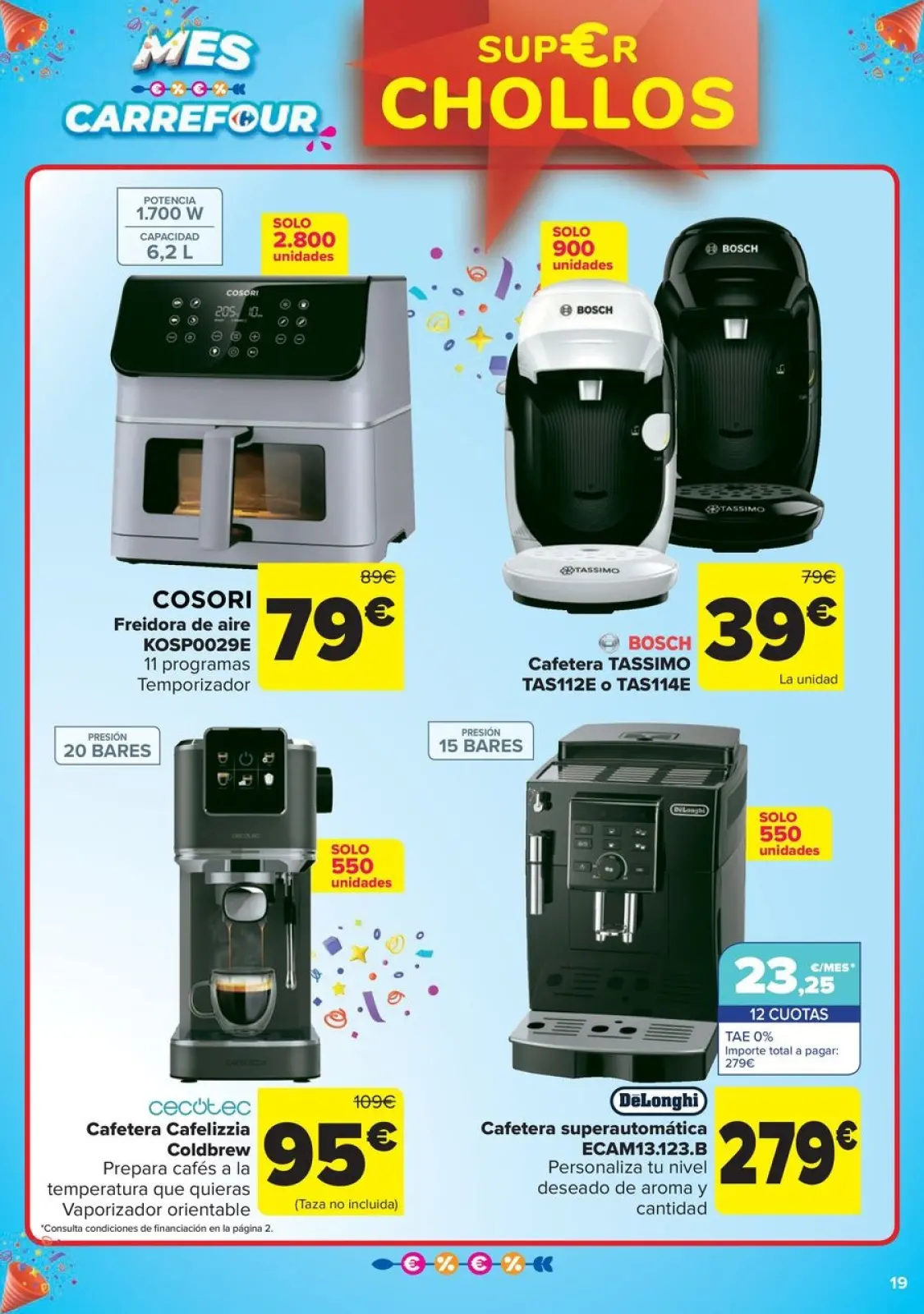 Página 19 en CHOLLOS NO ALIMENTACION en Carrefour España