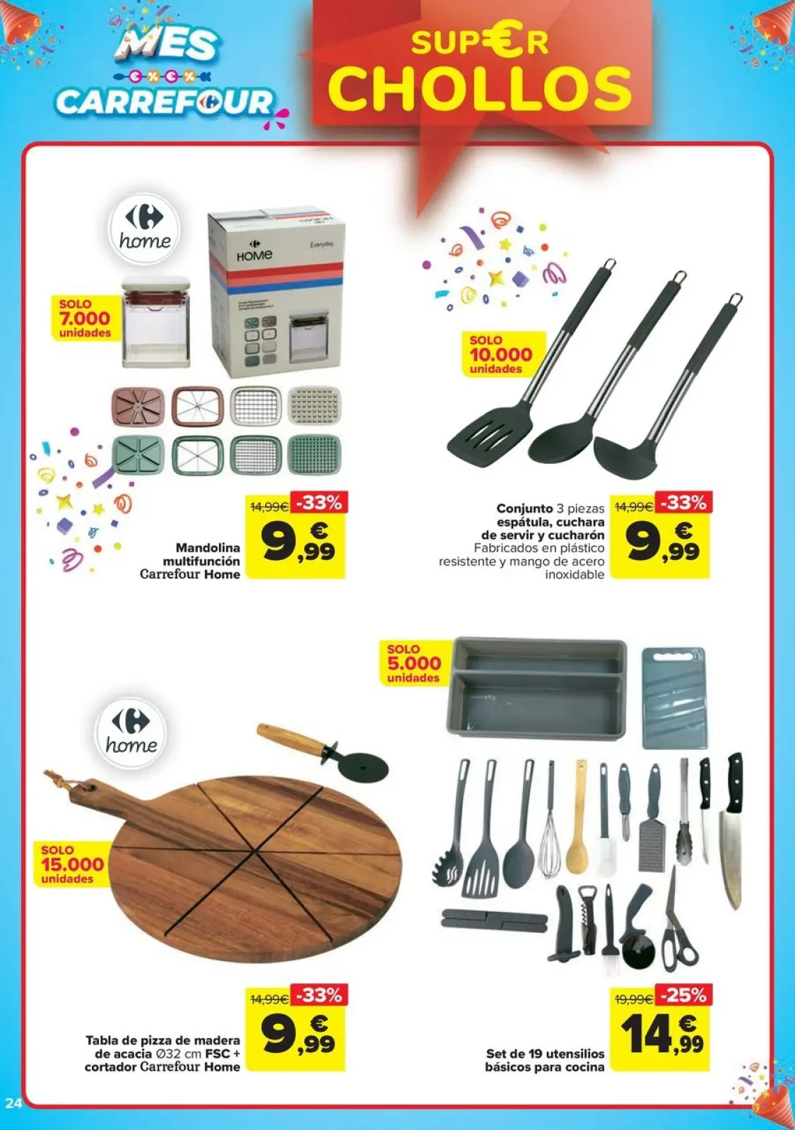 Página 24 en CHOLLOS NO ALIMENTACION en Carrefour España