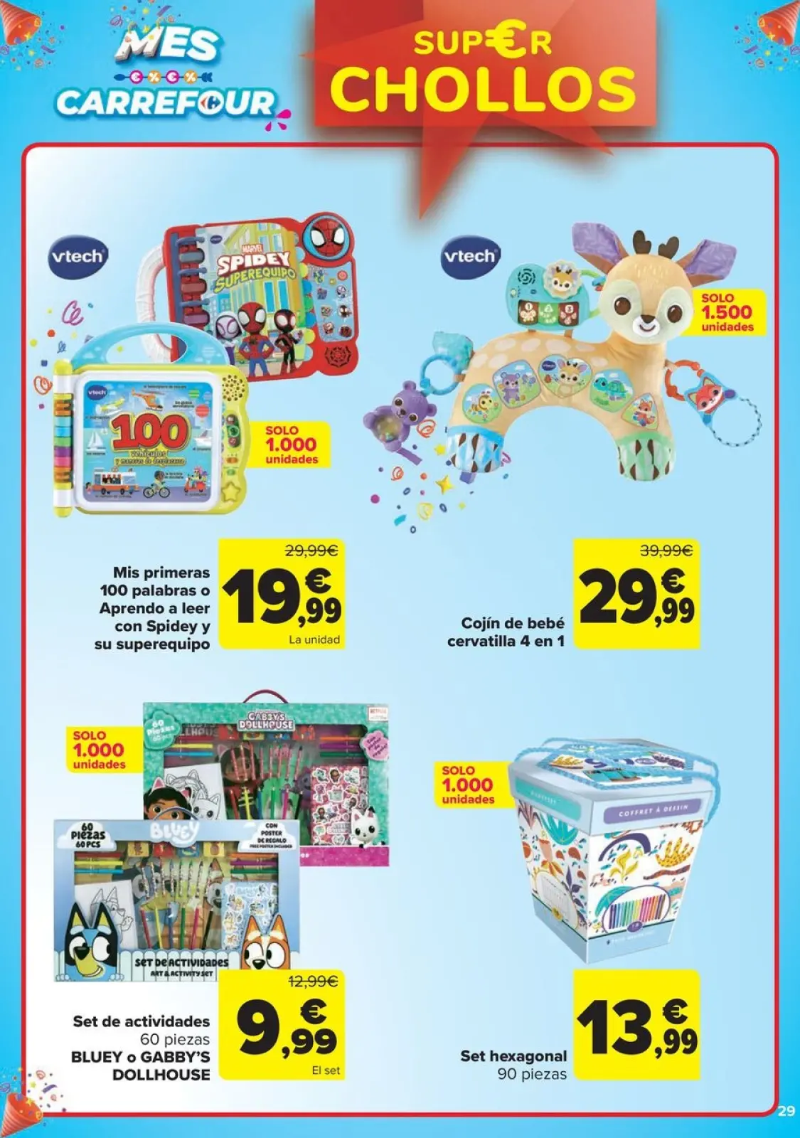 Página 29 en CHOLLOS NO ALIMENTACION en Carrefour España