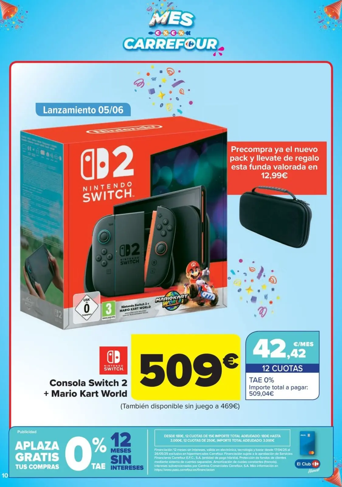 Página 10 en CHOLLOS NO ALIMENTACION en Carrefour España