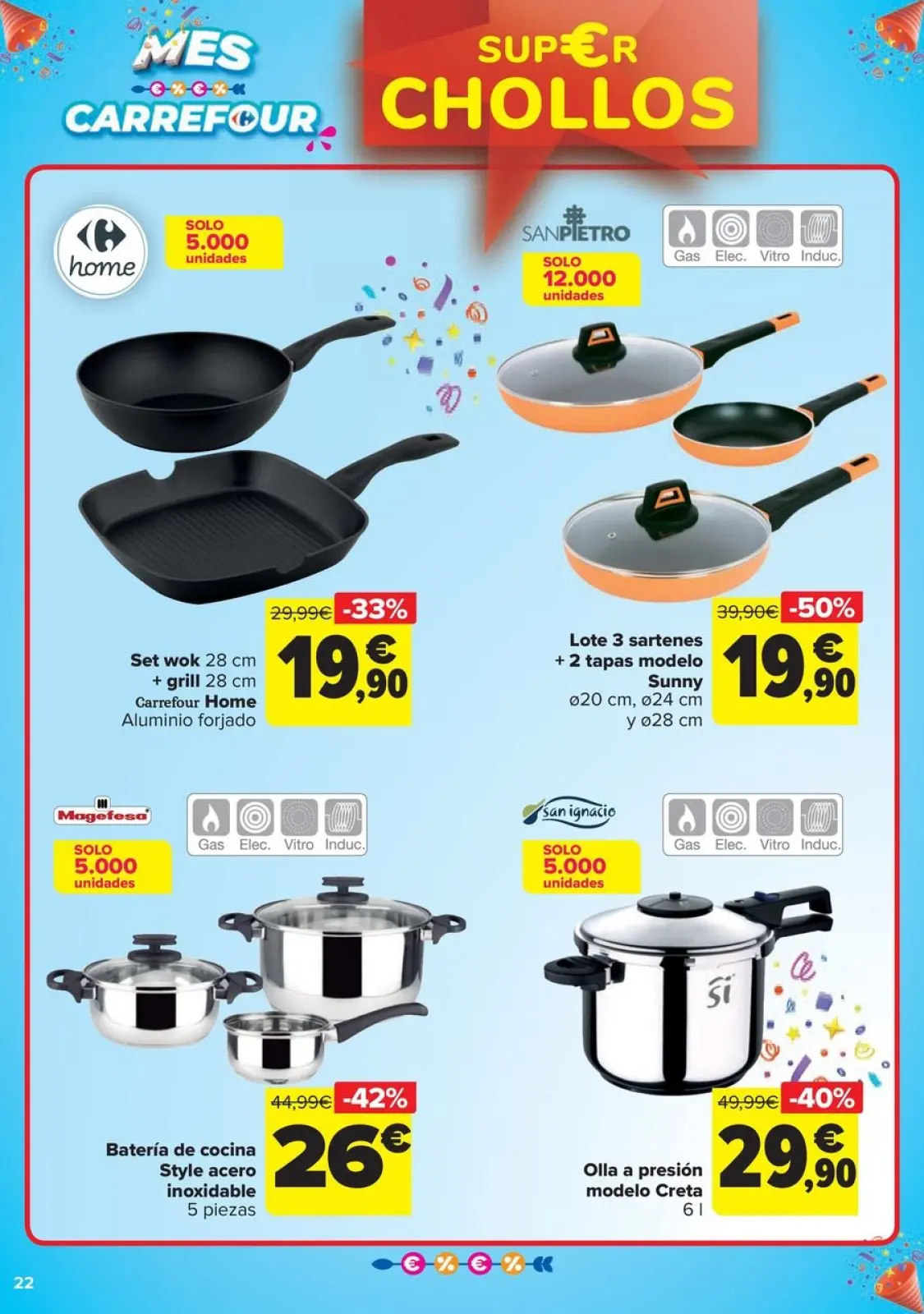 Página 22 en CHOLLOS NO ALIMENTACION en Carrefour España