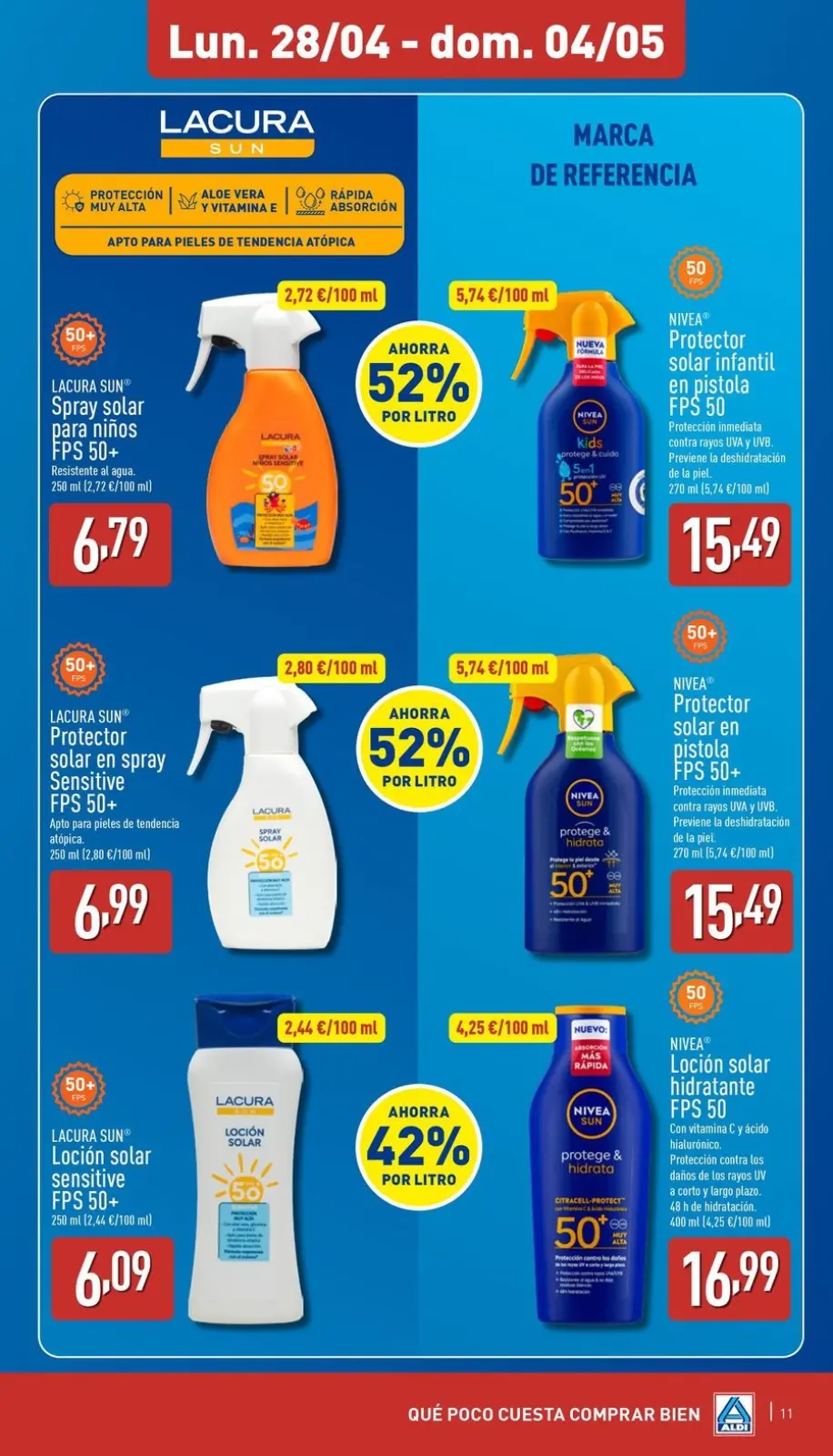 صفحة 11 ضمن توفير كبير جدا في ألدي إسبانيا