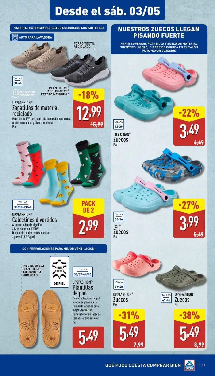 صفحة 23 ضمن توفير كبير جدا في ألدي إسبانيا