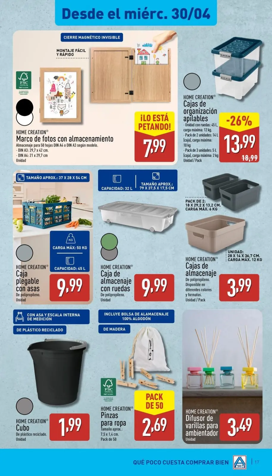 صفحة 17 ضمن توفير كبير جدا في ألدي إسبانيا