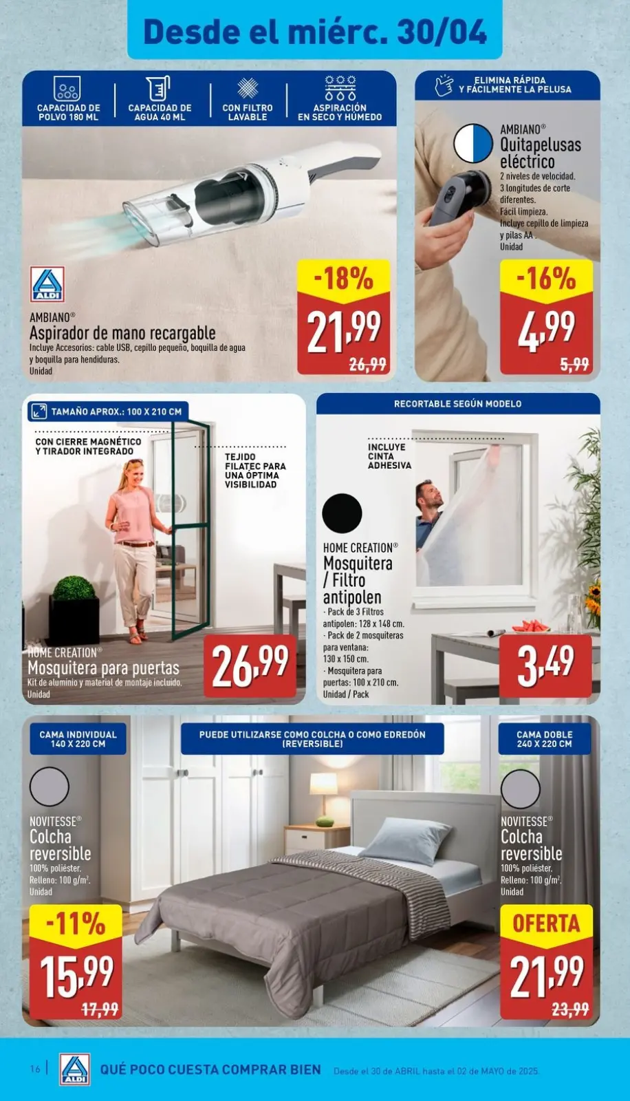 صفحة 16 ضمن توفير كبير جدا في ألدي إسبانيا