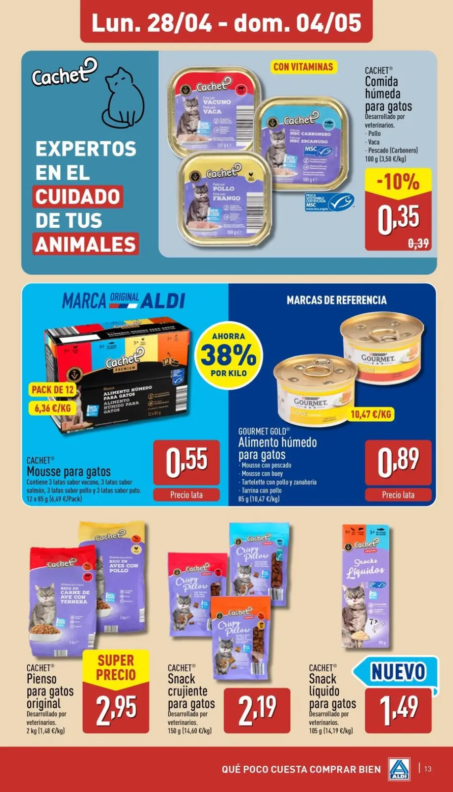 صفحة 13 ضمن توفير كبير جدا في ألدي إسبانيا