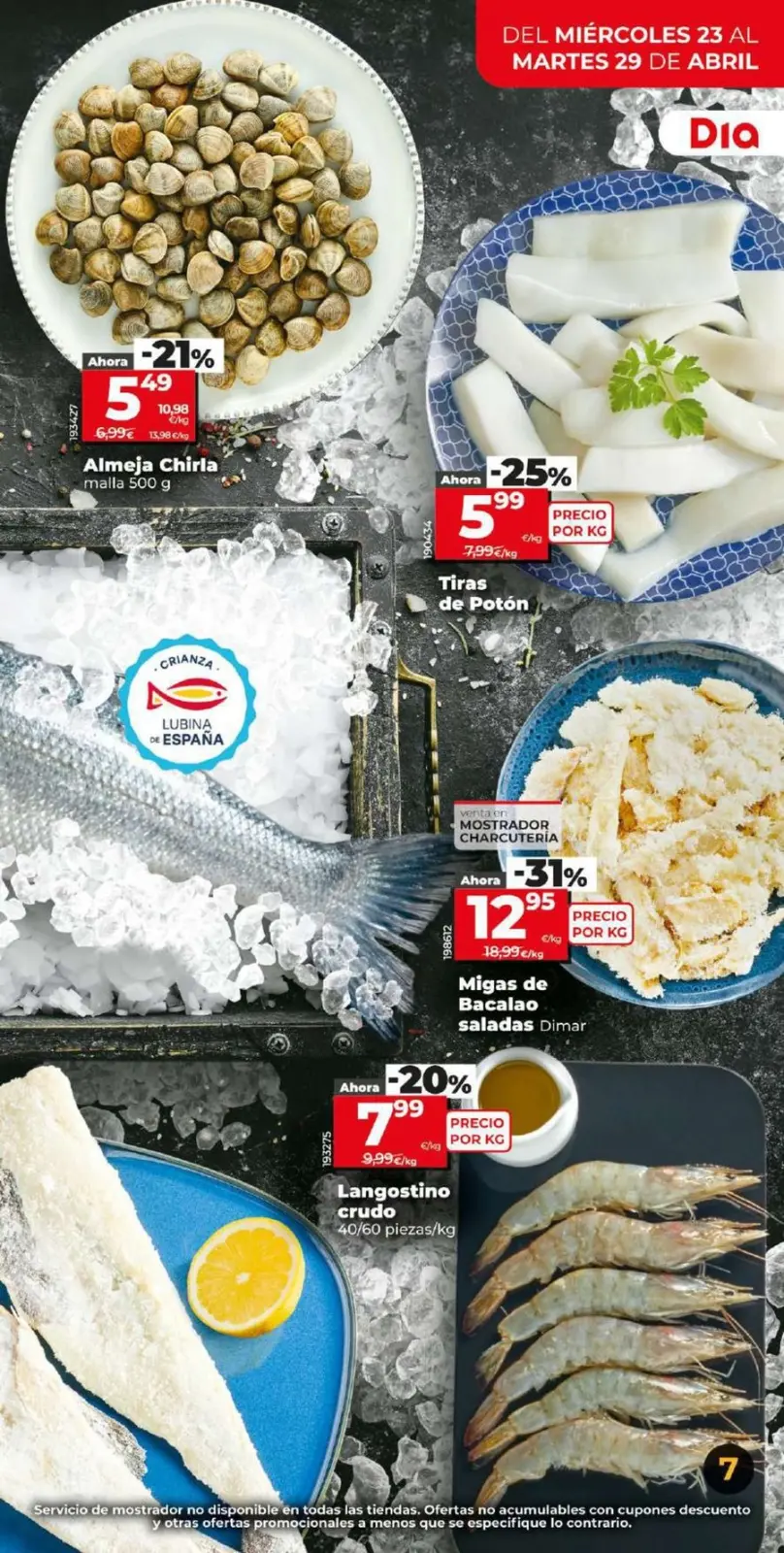 Page 7 dans Nouvelles offres de gamme chez Dia Espagne