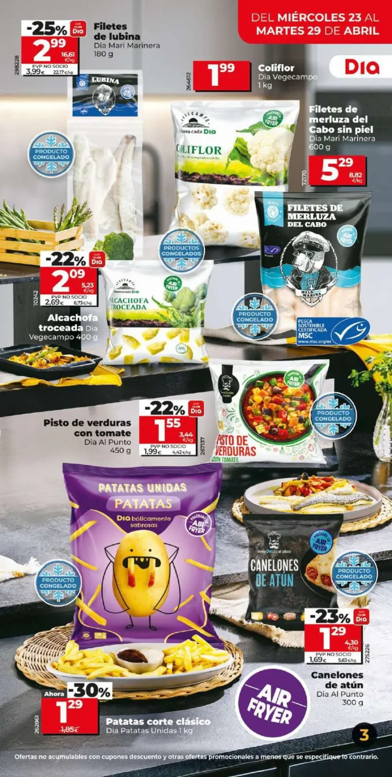 Page 3 dans Nouvelles offres de gamme chez Dia Espagne