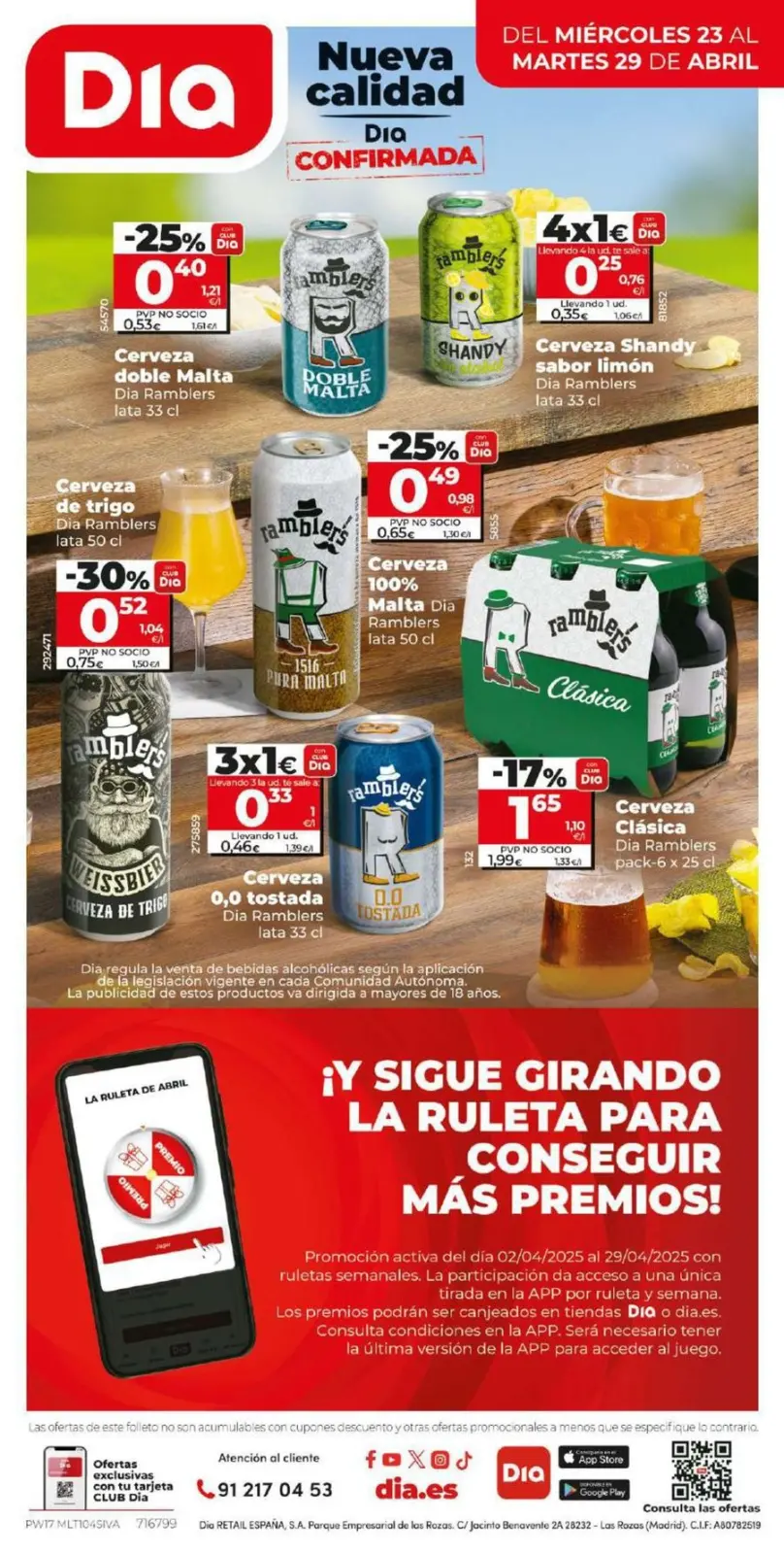 Page 16 dans Nouvelles offres de gamme chez Dia Espagne