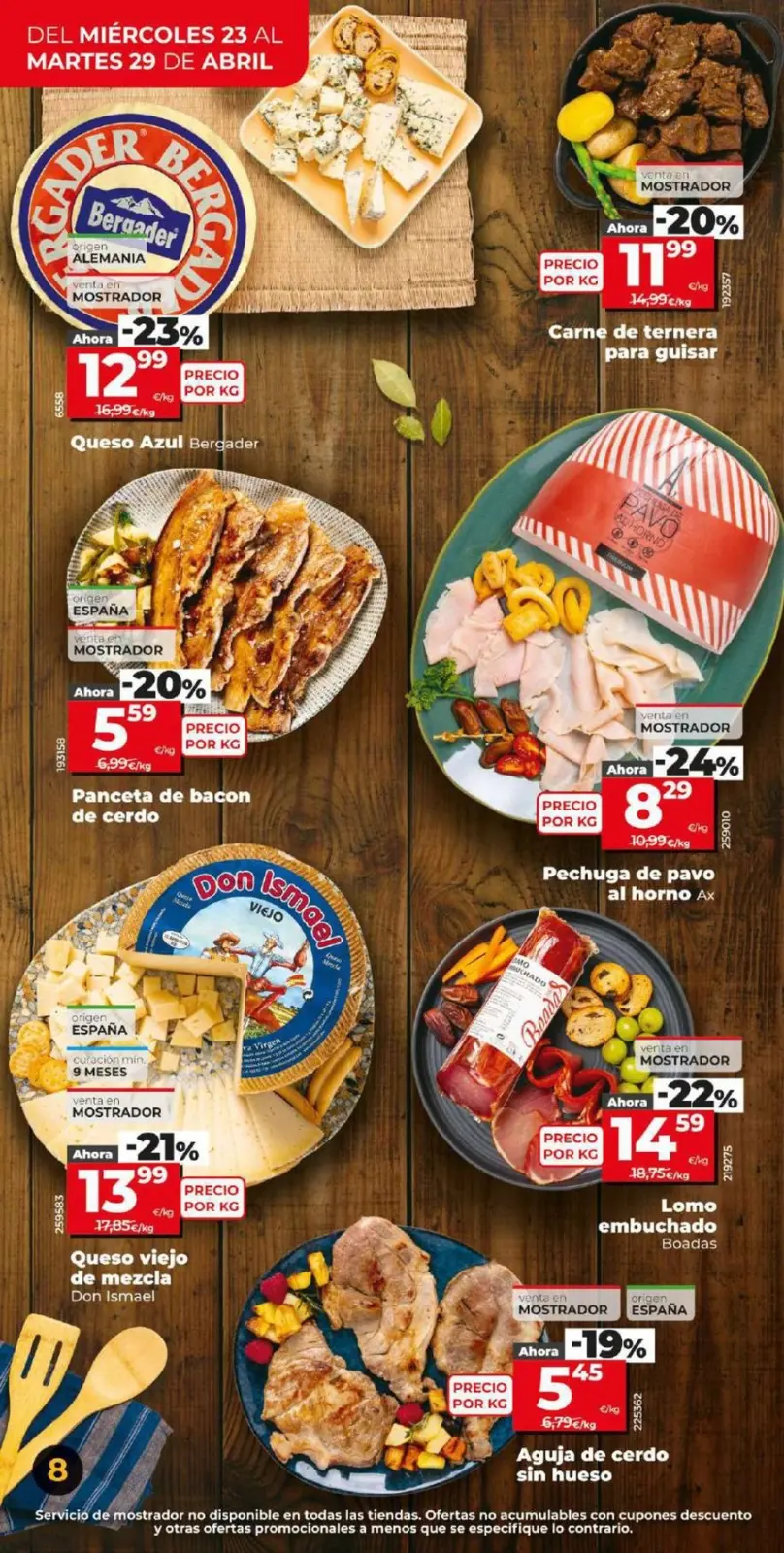 Page 8 dans Nouvelles offres de gamme chez Dia Espagne