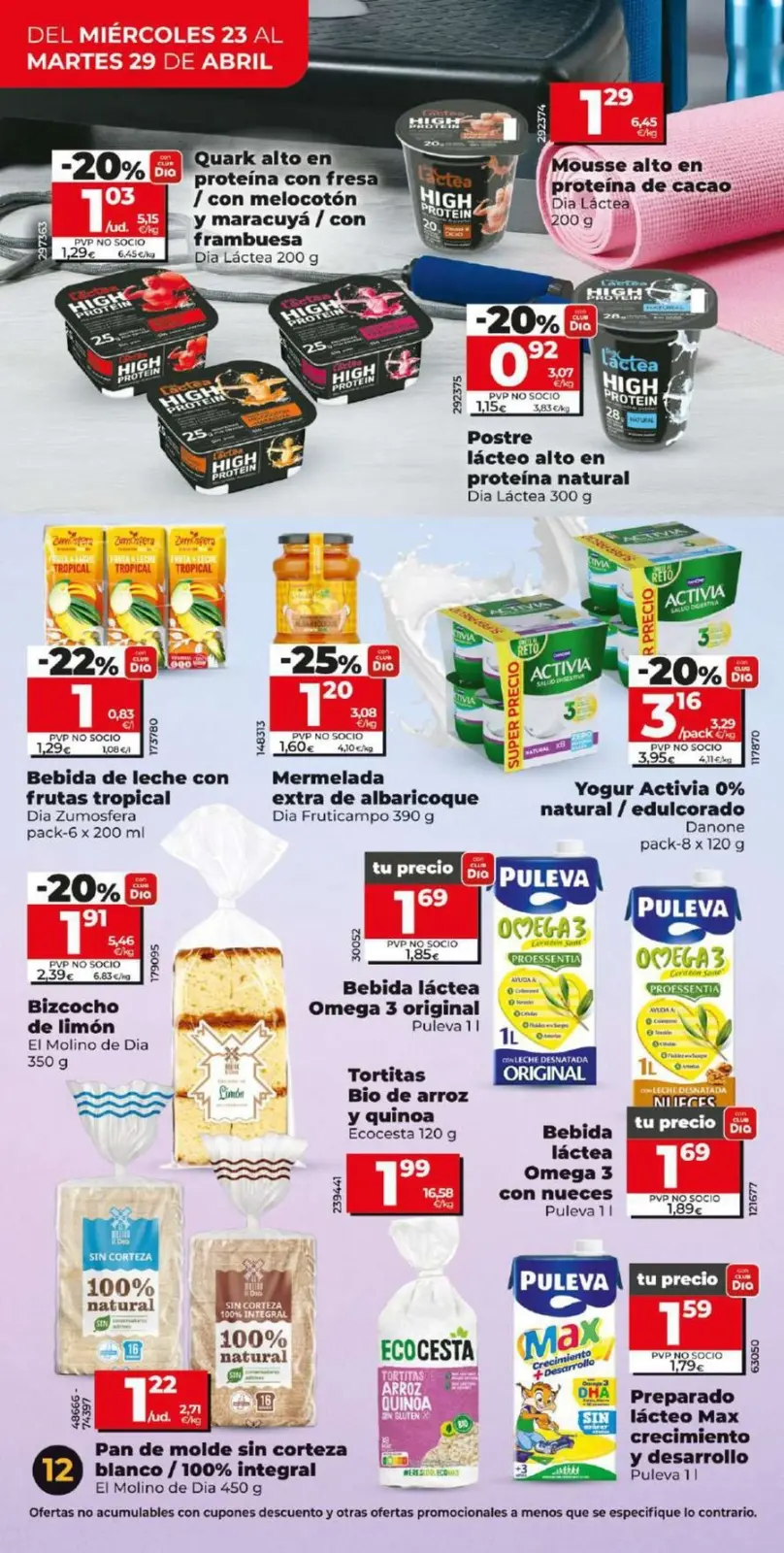 Page 12 dans Nouvelles offres de gamme chez Dia Espagne