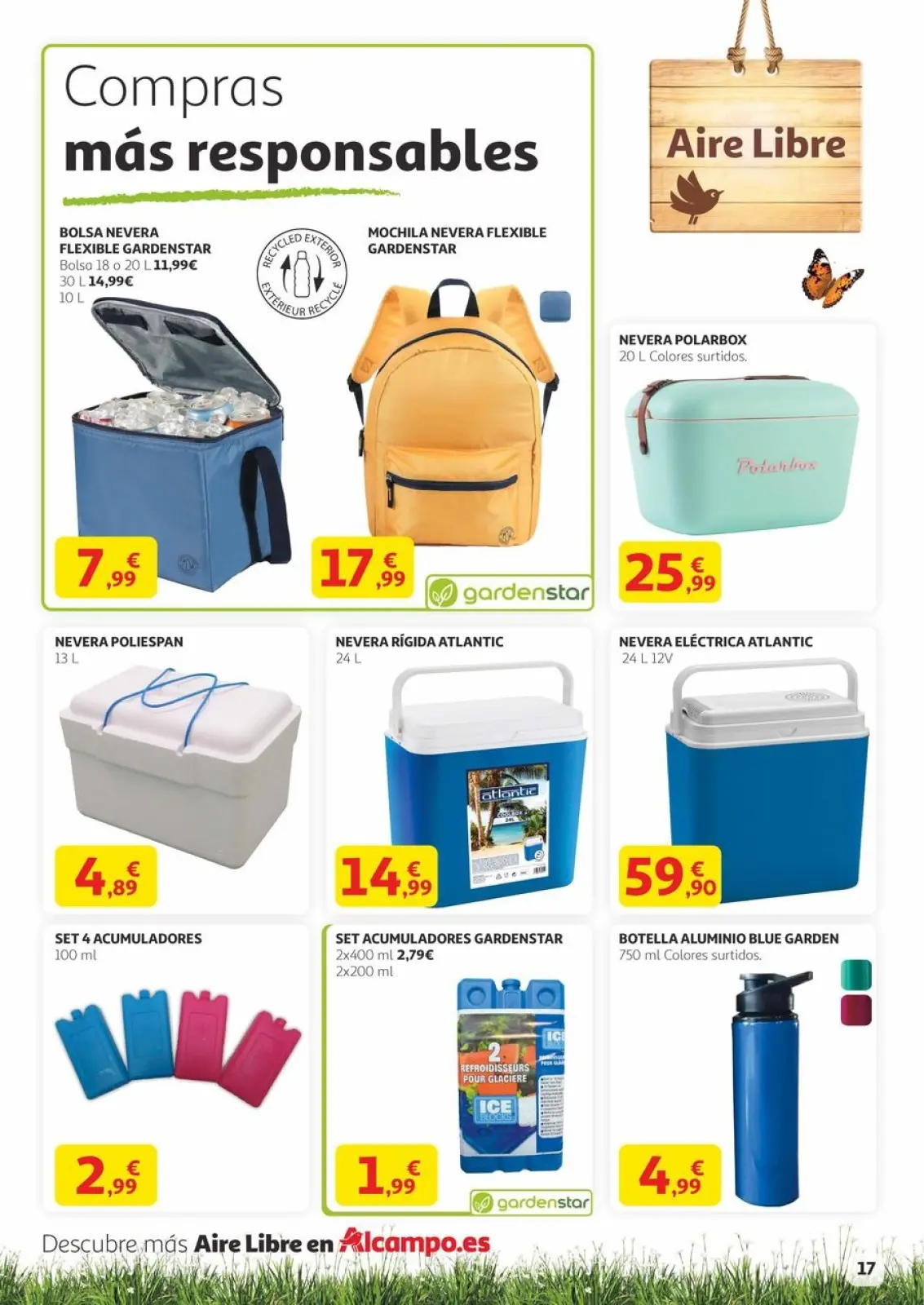 Página 17 en Aire Libre Canarias Ofertas en Alcampo España