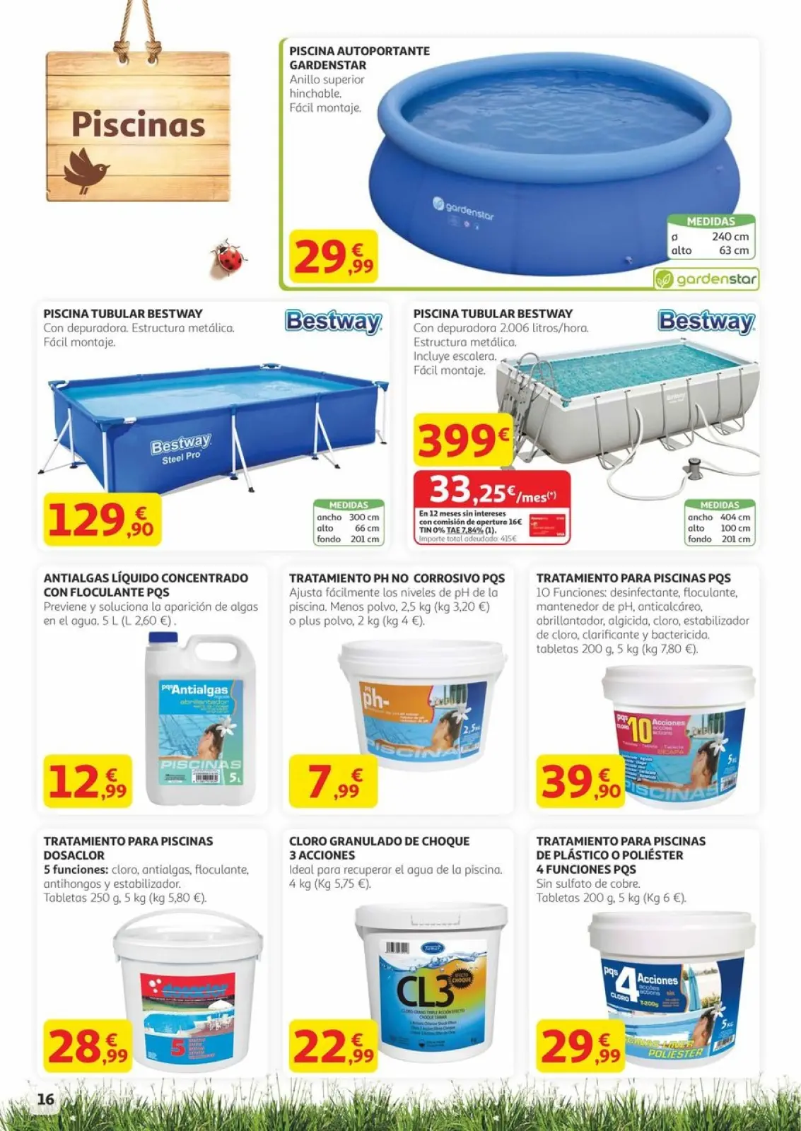 Página 16 en Aire Libre Canarias Ofertas en Alcampo España