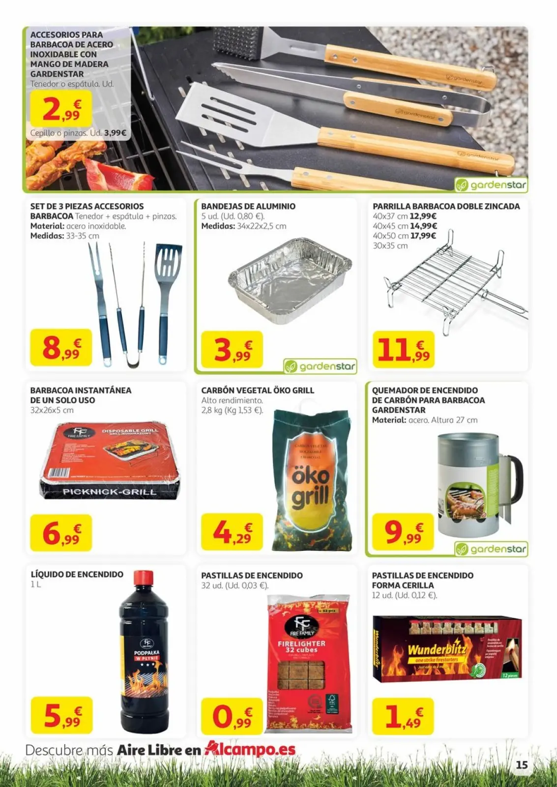 Página 15 en Aire Libre Canarias Ofertas en Alcampo España