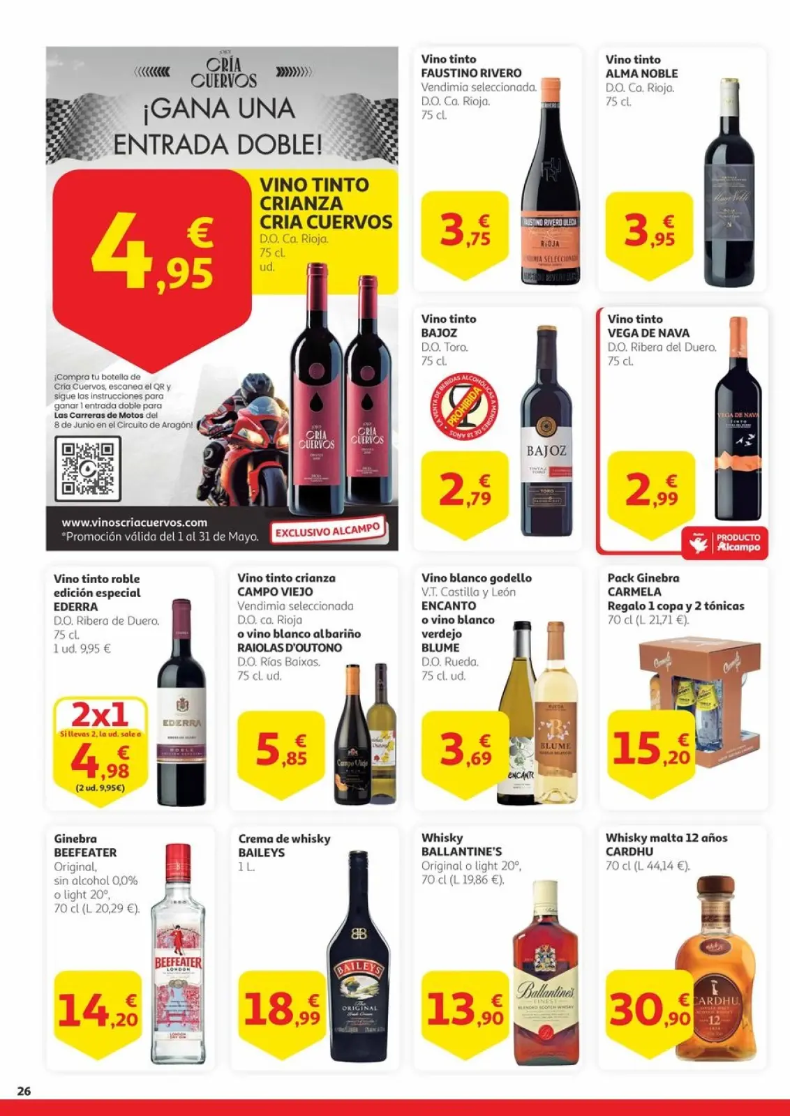 صفحة 26 ضمن عروض نهاية الأسبوع في الكامبو إسبانيا