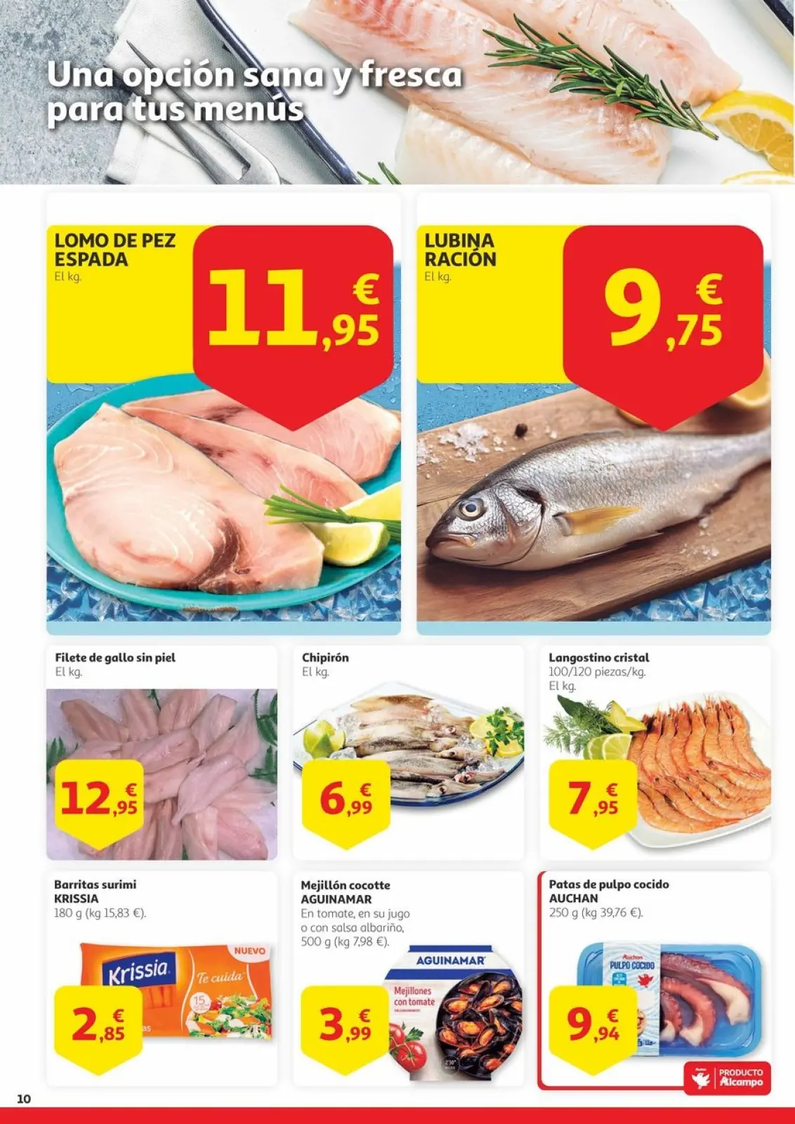 صفحة 10 ضمن عروض نهاية الأسبوع في الكامبو إسبانيا