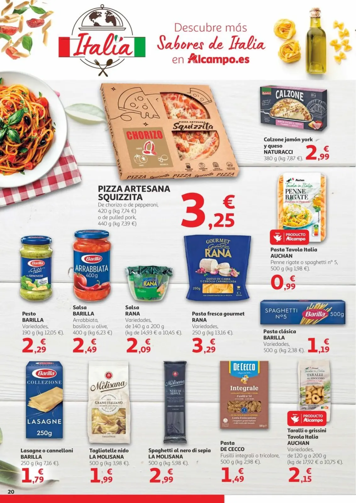 صفحة 20 ضمن عروض نهاية الأسبوع في الكامبو إسبانيا