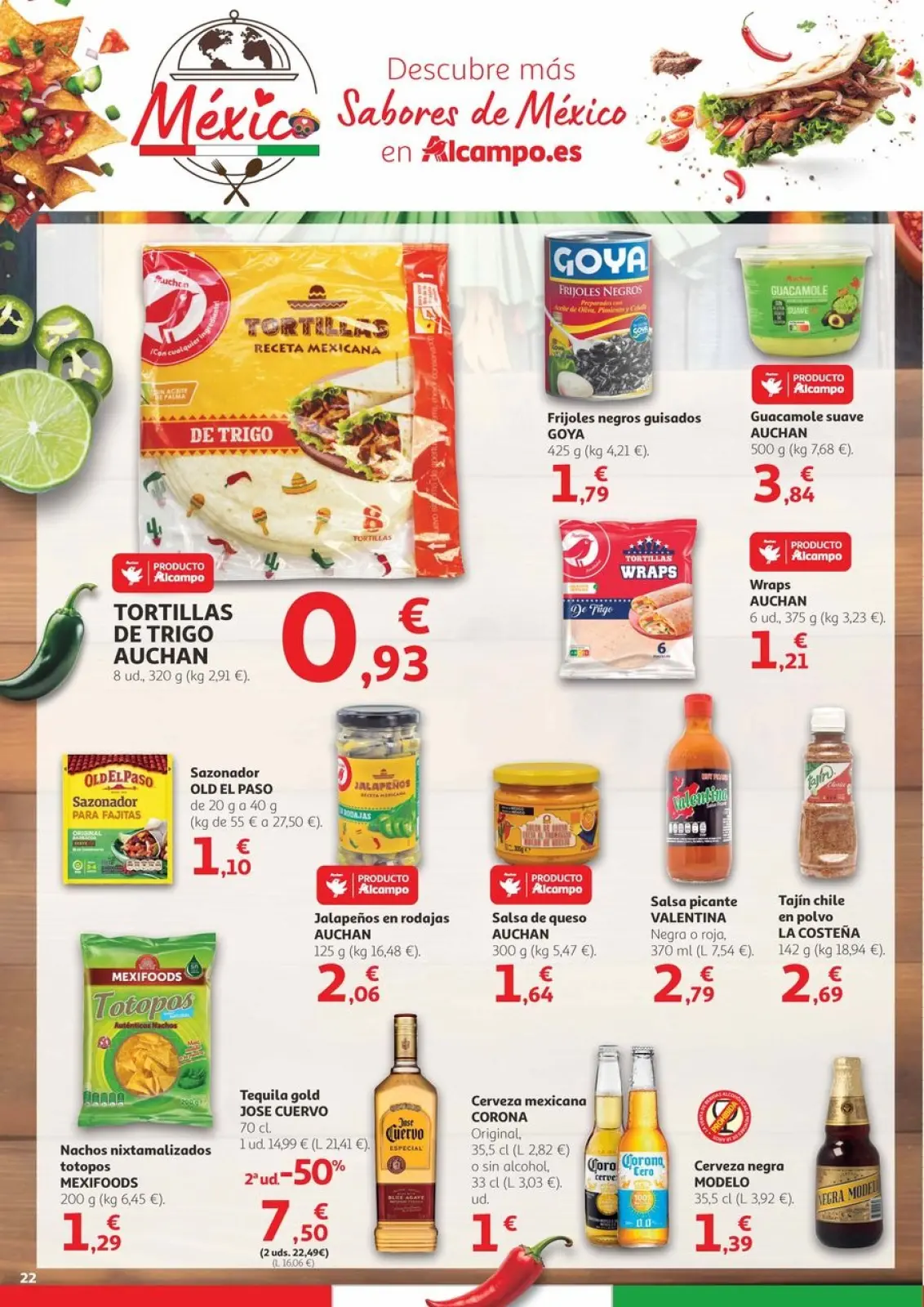 صفحة 22 ضمن عروض نهاية الأسبوع في الكامبو إسبانيا