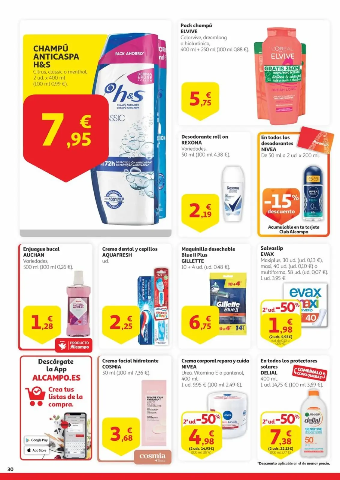 صفحة 30 ضمن عروض نهاية الأسبوع في الكامبو إسبانيا