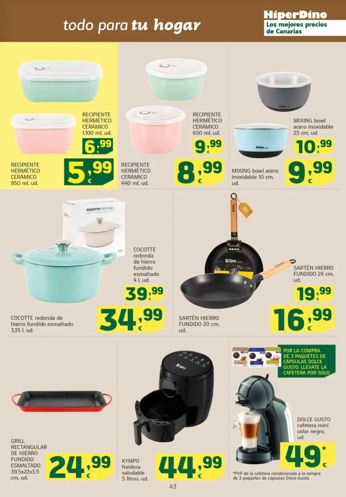Página 43 en Nuevas ofertas en HiperDino España