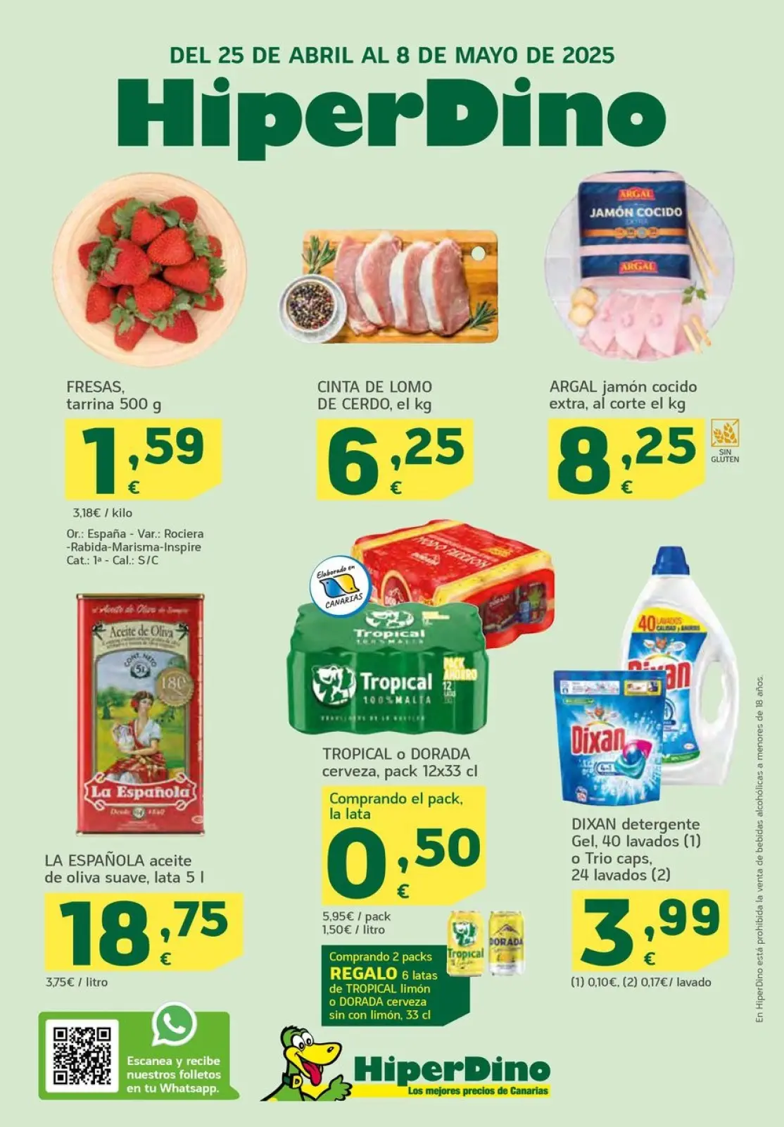 Página 1 en Nuevas ofertas en HiperDino España