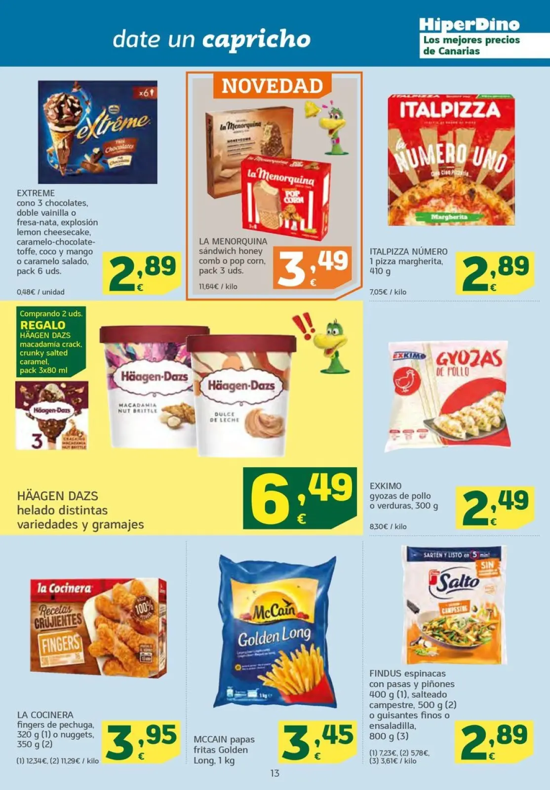 Página 13 en Nuevas ofertas en HiperDino España