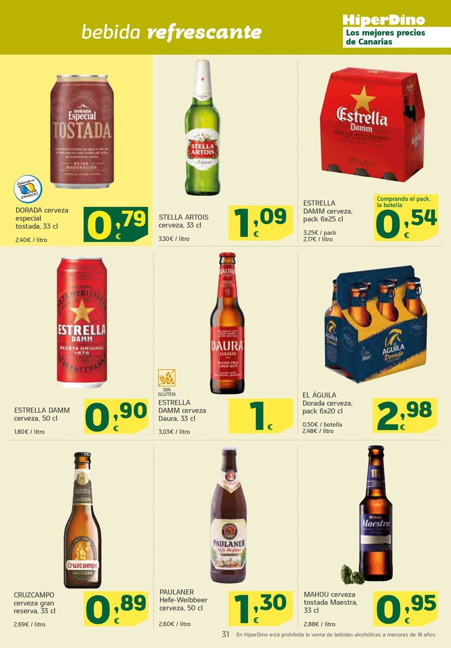 Ofertas de HiperDino España de 25 abril a 8 mayo 2025 Nuevas ofertas