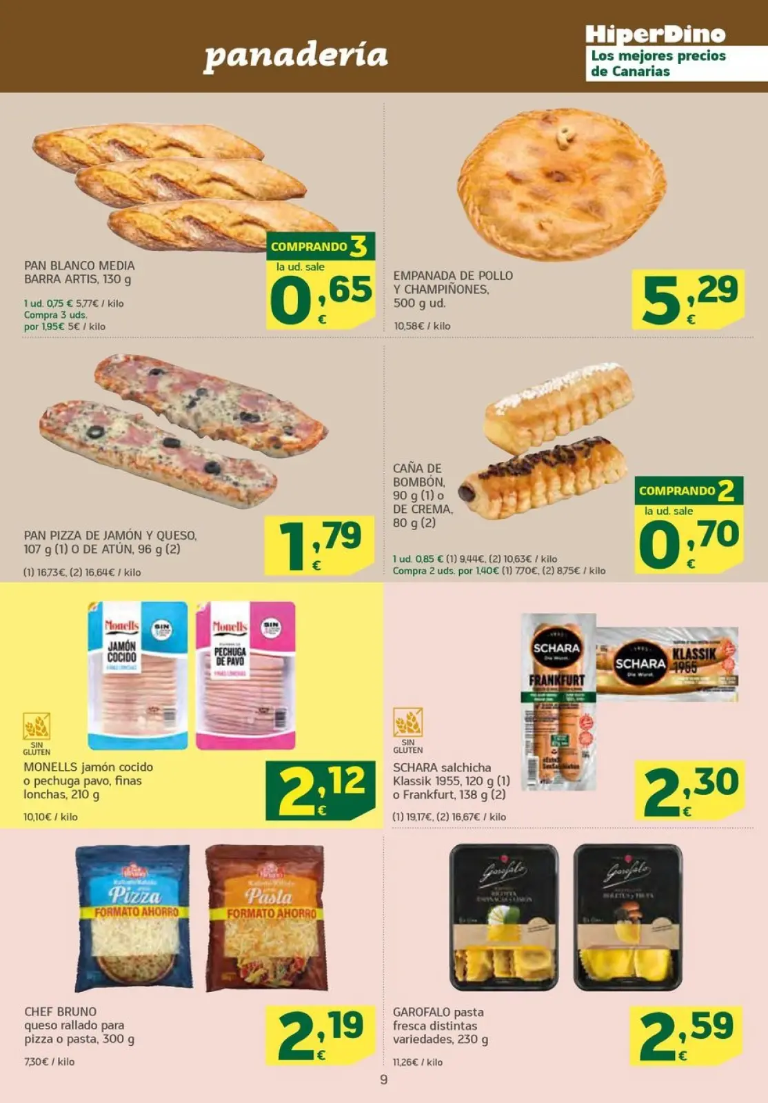 Página 9 en Nuevas ofertas en HiperDino España