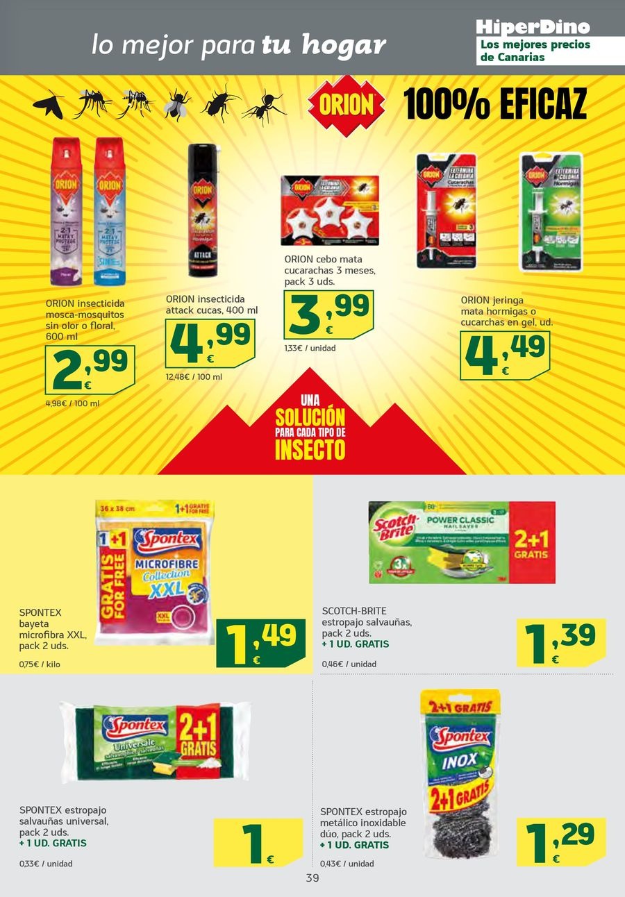 Ofertas de HiperDino España de 25 abril a 8 mayo 2025 Nuevas ofertas