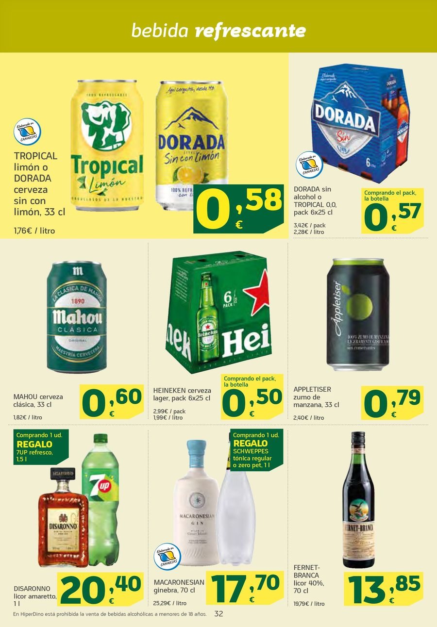 Ofertas de HiperDino España de 25 abril a 8 mayo 2025 Nuevas ofertas