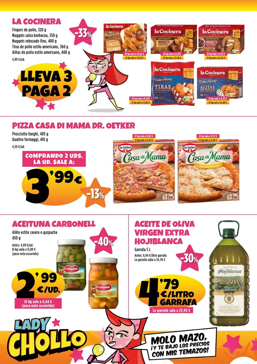 Ofertas de Ahorramas España de 24 abril a 7 mayo 2025 Lady Chollo, la estrella del ahorro