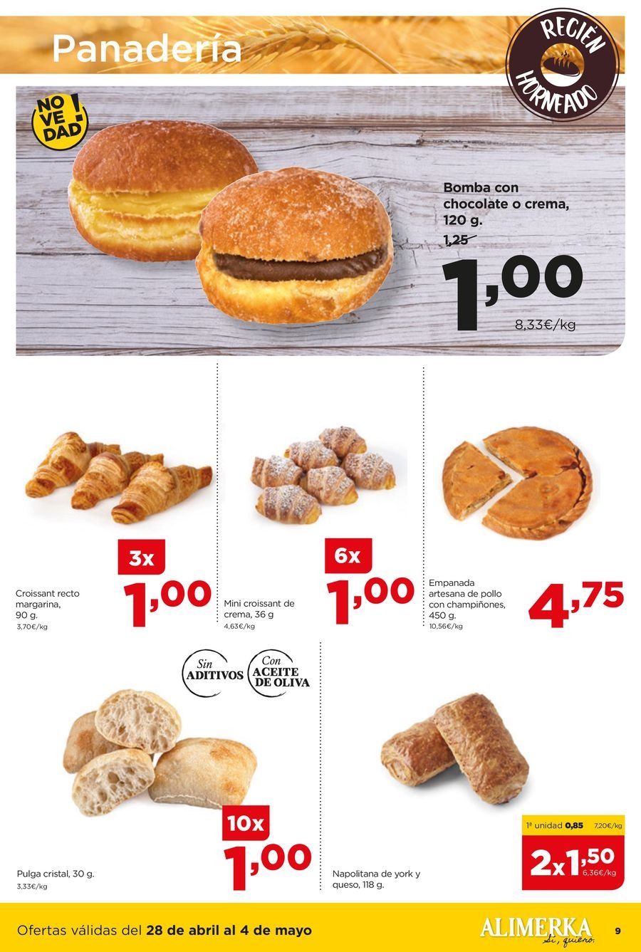 Ofertas de ‎Alimerka Supermercados‎ España de 28 abril a 4 mayo 2025 Nuevas ofertas