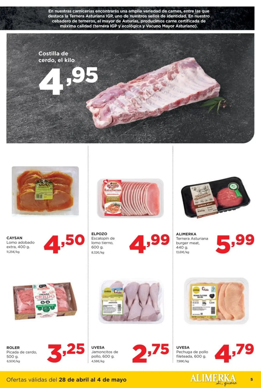 Página 5 en Nuevas ofertas en ‎Alimerka Supermercados‎ España