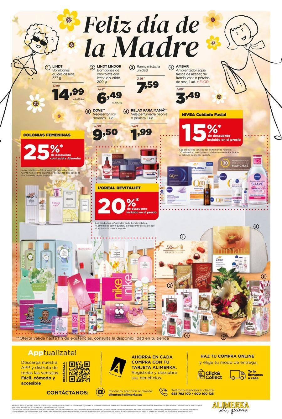 Ofertas de ‎Alimerka Supermercados‎ España de 28 abril a 4 mayo 2025 Nuevas ofertas