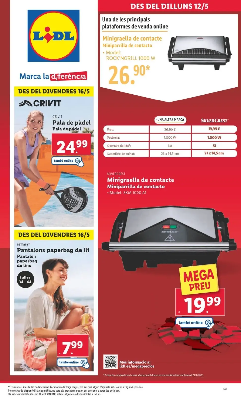 Page 32 dans Offres hebdomadaires chez Lidl Espagne