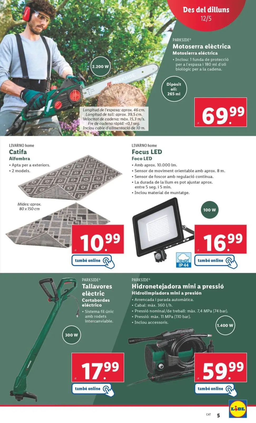 Page 40 dans Offres hebdomadaires chez Lidl Espagne