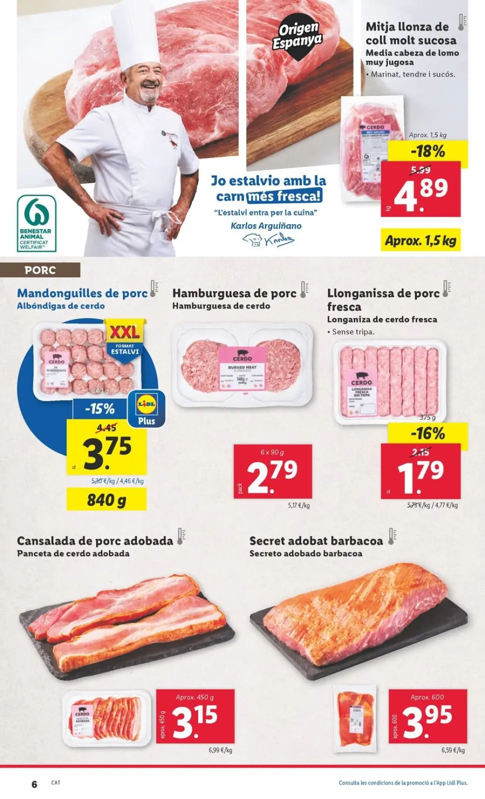 Page 8 dans Offres hebdomadaires chez Lidl Espagne