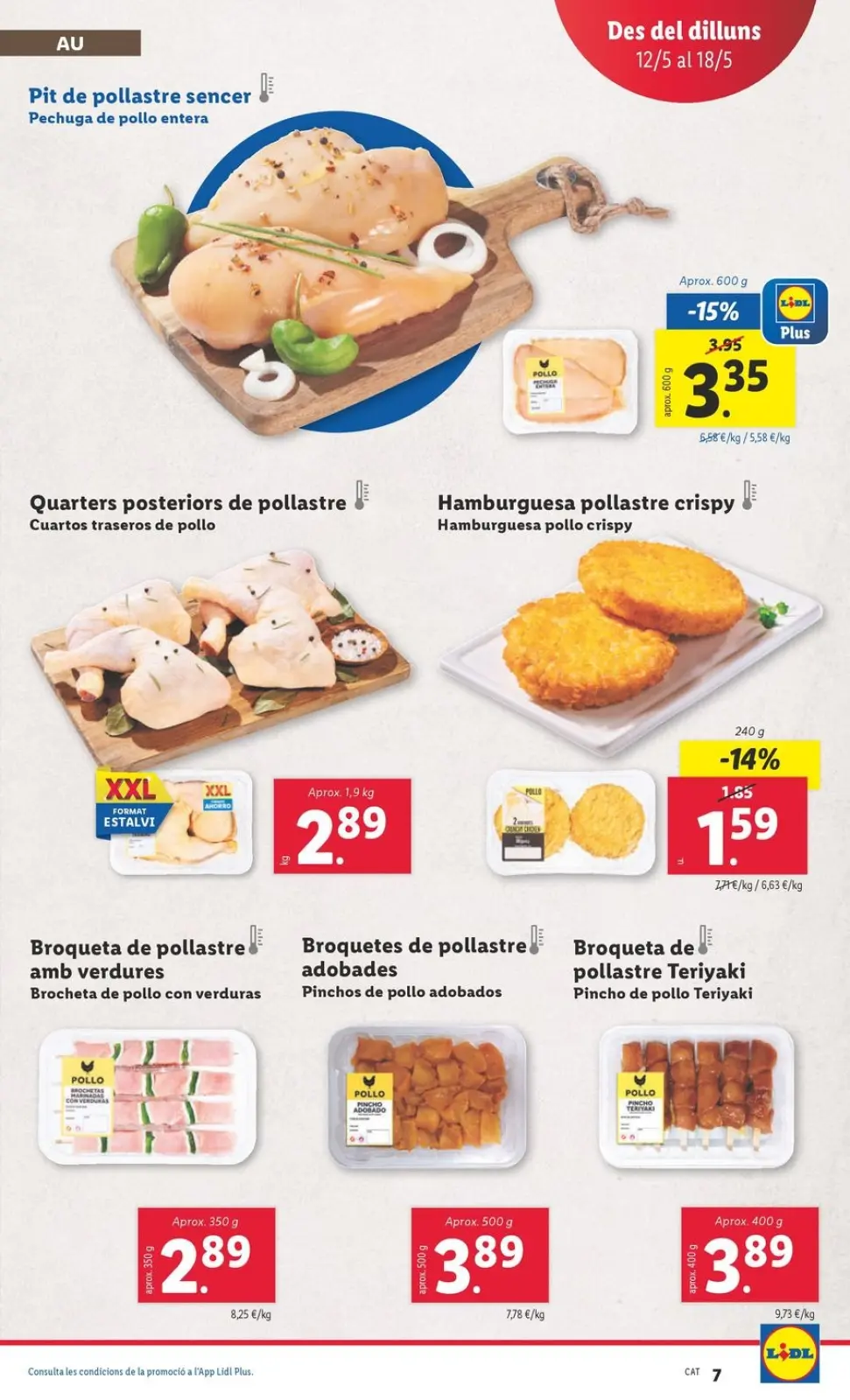 Page 9 dans Offres hebdomadaires chez Lidl Espagne